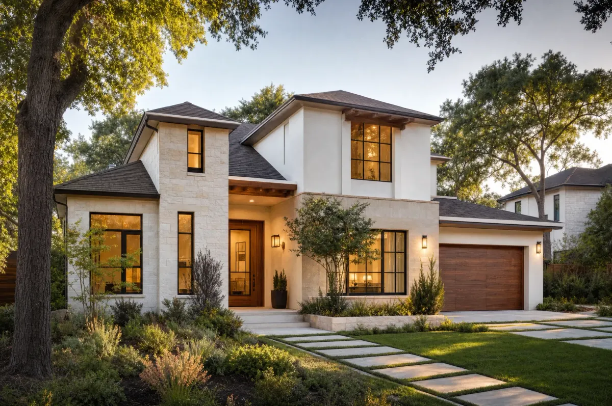 Illustrative luxury residential property exterior for the proposed ShowingTime integration
